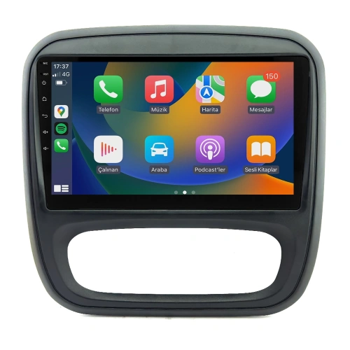 Renault Trafic Teyp – Renault Trafic ( 2015 - 2021 ) Oem Android Multimedya – Renault Trafic Android Double Teyp