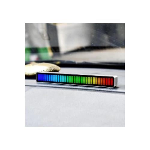 Rgb Çubuk Sese Duyarlı Ekolayzer Sese Duyarlı Ekolayzer Usb Kablo Ile Çalışır - 1 Adet