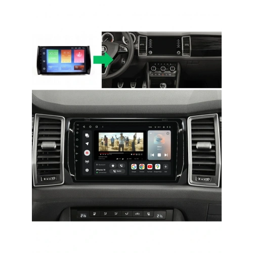 Skoda Kodiaq Android Teyp – Skoda Kodiaq ( 2017 - 2020 ) Oem Android Multimedya – Skoda Kodiaq Android Double Teyp
