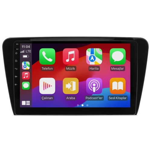 Skoda Octavia Android Teyp – Skoda Octavia ( 2013 - 2017 ) Oem Android Multimedya – Skoda Octavia Android Double Teyp