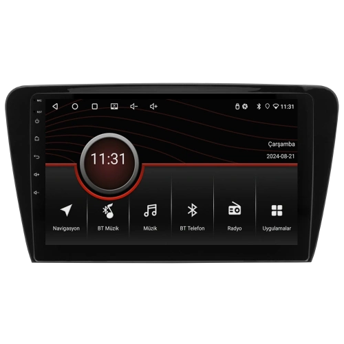 Skoda Octavia Android Teyp – Skoda Octavia ( 2013 - 2017 ) Oem Android Multimedya – Skoda Octavia Android Double Teyp