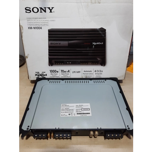 Sony Amfi - Sony XM-N1004 4 Kanallı Oto Anfi