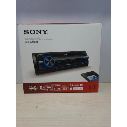 Sony Teyp DSX-A416BT - Bluetoothlu, 3 Amfi, Mikrofon, Usb Aux Çalar