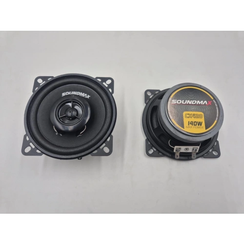 Soundmax 10cm Hoparlör - Soundmax SX-CX420 Torpido ve Kapı Hoparlörü - Soundmax 10cm Koaksiyel Hoparlör