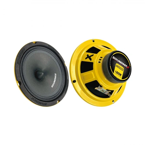Soundmax 16cm Midrange - Soundmax SX-M62XS 160W 80RMS 16cm Midrange - Profesyonel Midrange Hoparlör
