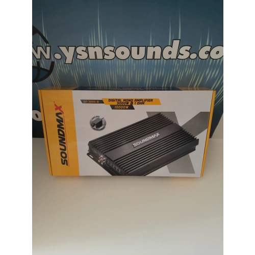 Soundmax Mono Amfi - Soundmax SX-3000.1D Bass Anfisi - 3000RMS