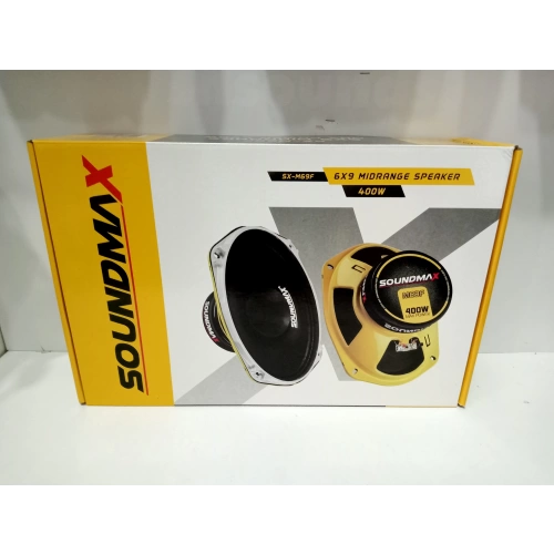 Soundmax Oval Midrange Hoparlör  - 400w 100RMS Soundmax Kayık Midrange