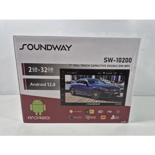 Soundway Android Double Teyp – Android Ekranlı Teyp - 2GB Ram 32GB Hafıza