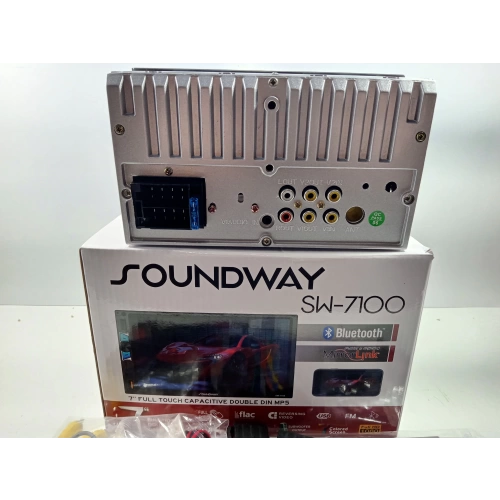 Soundway Double Teyp – Soundway SW-7100 7″ Ekranlı Teyip – Park Kamerası Hediyeli