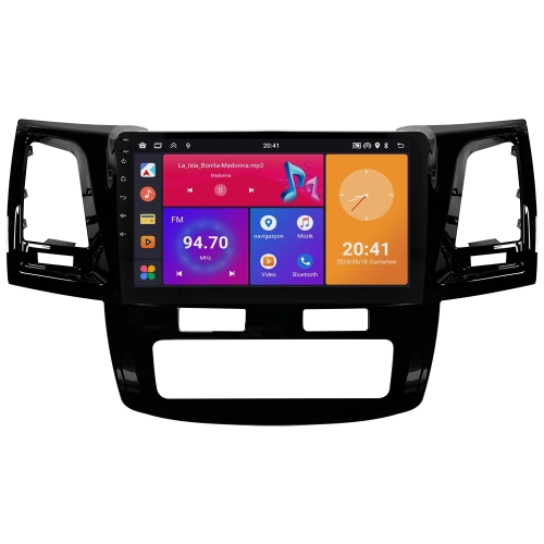 Toyota Hilux A/C Teyp – Toyota Hilux A/C ( 2006 - 2014 ) Oem Android Multimedya – Toyota Hilux A/C Android Double Teyp