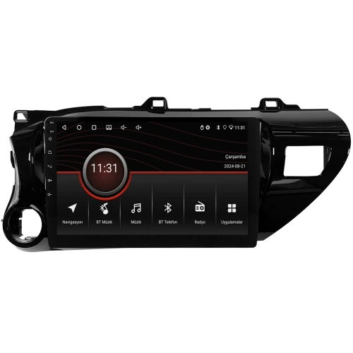 Toyota Hilux Teyp – Toyota Hilux ( 2017 - 2024 ) Oem Android Multimedya – Toyota Hilux Android Double Teyp