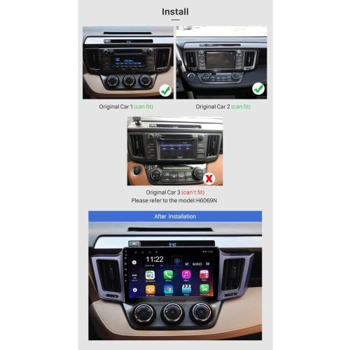 Toyota Rav4 Teyp – Toyota Rav4 ( 2013+ ) Oem Android Multimedya – Toyota Rav4 Android Double Teyp