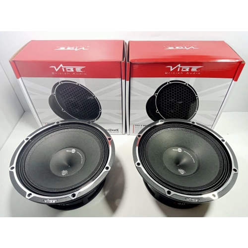 VİBE 20cm Midrange - VIBE Ölüm Serisi 675W 225RMS Midrange 20cm - VIBE BDPRO8M-V9 Blackdeath Midrange