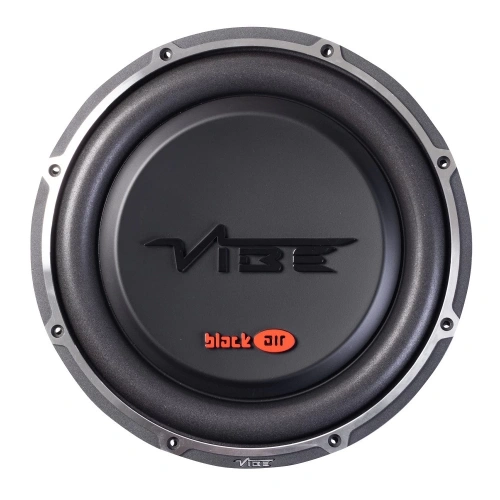 VİBE 25cm Slim Kabin Bass - VİBE BLACKAIR10D2S-V3 900w 300RMS 2+2 Ohm Çift Bobin Slim Subwoofer 30cm - Profesyonel İnce KabinBass