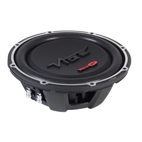 VİBE 25cm Slim Kabin Bass - VİBE BLACKAIR10D2S-V3 900w 300RMS 2+2 Ohm Çift Bobin Slim Subwoofer 30cm - Profesyonel İnce KabinBass