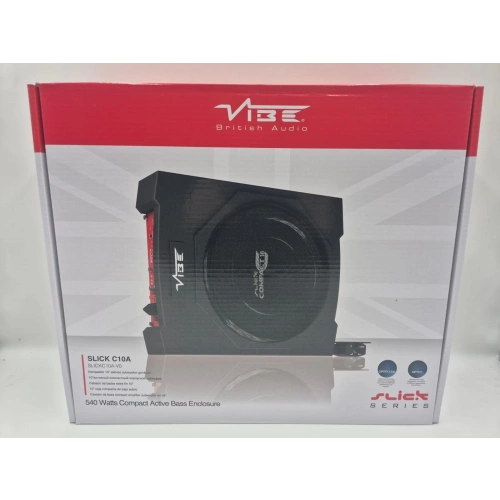 VİBE Koltuk Altı Bass - VİBE SLICKC10A Aktif Kendinden Amfili Aktif Koltuk Altı Subwoofer