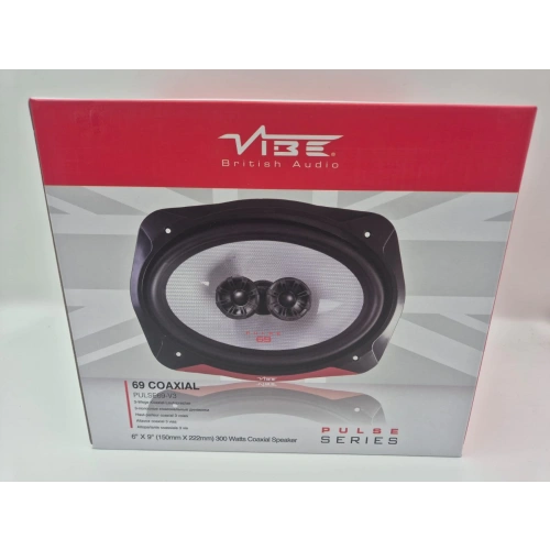 VİBE Oval Hoparlör – VİBE Pulse69-V3 100RMS - VİBE Tweeterli , Kapaklı Kayık Hoparlör