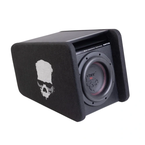 VİBE Pro Bass 20 cm Kendi Özel Kabininde 2400w 800 RMS 2+2 OHM , VİBE BDMIT8 20cm Çift Bobin Kabinli Bass