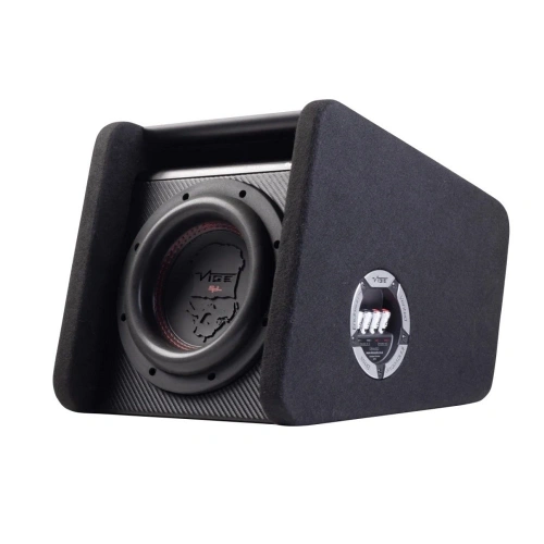VİBE Pro Bass 20 cm Kendi Özel Kabininde 2400w 800 RMS 2+2 OHM , VİBE BDMIT8 20cm Çift Bobin Kabinli Bass