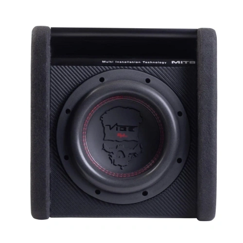VİBE Pro Bass 20 cm Kendi Özel Kabininde 2400w 800 RMS 2+2 OHM , VİBE BDMIT8 20cm Çift Bobin Kabinli Bass