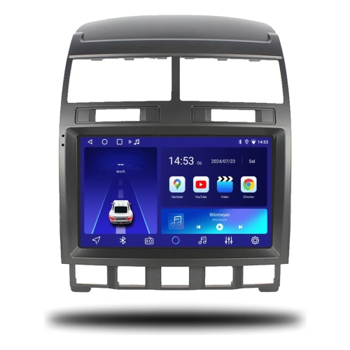 VW Tauareg Teyp – Volkswagen Tauareg ( 2003 - 2010 ) Oem Android Multimedya – VW Tauareg Android Double Teyp