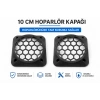 10m Hoparlör Kapağı - Plastik Kaliteli Midrange Hoparlör Kapak 10 cm - 2 Adet