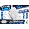12V 1.5W Beyaz Modül LED 3030 Mercekli 40x30 mm – Yüksek Parlaklık Tabela ve Dekoratif Aydınlatma