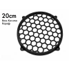 20cm Bass Koruma Kapağı Siyah - Subwoofer Koruma Kapağı 20cm - 1 Adet