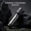 Bix BX2139FL Şarjlı El Feneri , 60w Led , 2000 Lümen , 1000 Metre Uzun Menzil , Zoomlu , Power Ledli Metal El Feneri
