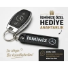 İsimli Mercedes Anahtarlık , Kişiye Özel - Hediyelik İsimli Araç Logolu Anahtarlık - İsimli Mercedes Araba Anahtarlığı