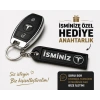 İsimli Tesla Anahtarlık , Kişiye Özel - Hediyelik İsimli Araç Logolu Anahtarlık - İsimli Tesla Araba Anahtarlığı