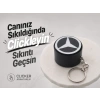 Mercedes Clicker Anahtarlık , Mercedes Logolu Clicker Araç Anahtarlığı - Mercedes Araba Anahtarlık