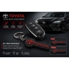 Toyota Anahtarlık , Toyota Logolu Çift Yönlü Araç Anahtarlık - Toyota Araba Anahtarlığı