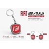 Fiat Anahtarlık , Fiat Logolu Çift Yönlü Araç Anahtarlık - Fiat Araba Anahtarlığı