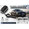Hyundai Anahtarlık , Hyundai Logolu Çift Yönlü Araç Anahtarlık - Hyundai Araba Anahtarlığı