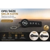 Opel Anahtarlık , Opel Logolu Çift Yönlü Araç Anahtarlık - Hediyelik Opel Araba Anahtarlığı