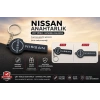 Nissan Anahtarlık , Nissan Logolu Çift Yönlü Araç Anahtarlık - Hediyelik Nissan Araba Anahtarlığı