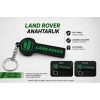 Land Rover Anahtarlık , Land Rover Logolu Çift Yönlü Araç Anahtarlık - Hediyelik Land Rover Araba Anahtarlığı