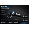 BMW Anahtarlık , BMW Logolu Çift Yönlü Araç Anahtarlık - Hediyelik BMW Araba Anahtarlığı