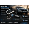BMW Anahtarlık , BMW Logolu Çift Yönlü Araç Anahtarlık - Hediyelik BMW Araba Anahtarlığı