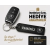 İsimli Peugeot Anahtarlık , Kişiye Özel - Hediyelik İsimli Peugeot Araç Logolu Anahtarlık - İsimli Araba Anahtarlığı