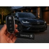 İsimli Skoda Anahtarlık , Kişiye Özel - Hediyelik İsimli Skoda Araç Logolu Anahtarlık - İsimli Araba Anahtarlığı