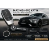 Mercedes Anahtarlık , Mercedes Logolu Çift Yönlü Araç Anahtarlık - Hediyelik Mercedes Araba Anahtarlığı