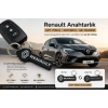 Renault Anahtarlık , Renault Logolu Çift Yönlü Araç Anahtarlık - Hediyelik Renault Araba Anahtarlığı