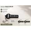 Dacia Anahtarlık , Dacia Logolu Çift Yönlü Araç Anahtarlık - Hediyelik Dacia Araba Anahtarlığı