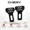 Chery Kemer Tokası , Chery Logolu Araç Kemer İkaz Susturucu , Chery Kemer Bip Bip Susturucu - 2 Adet