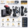 Rockalpha Araç Kayıt Kamerası - RA-402 Uzaktan izlemeli Sim Kartlı 4G Ön ve Arka Araç Kayıt Kamerası