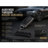 AUDİ Anahtarlık , AUDİ Logolu Çift Yönlü Araç Anahtarlık - AUDİ Araba Anahtarlığı