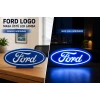Ford Masa Lambası , Ford Logolu Led Işıklı Masa Lambası , Ford Gündüz Gece Masa Lambası