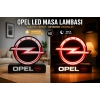 Opel Masa Lambası , Opel Logolu Led Işıklı Masa Lambası , Opel Gündüz Gece Masa Lambası
